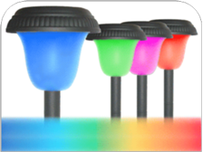 Color Changing Solar Light